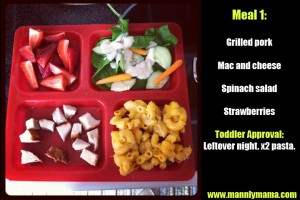 Toddler Dinner 1