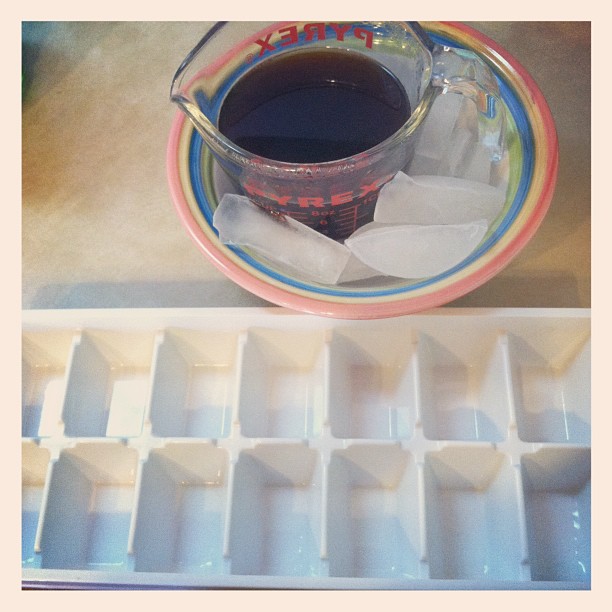 Work on perfecting Iced Coffee ala Jill
