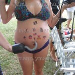 Landon Pregnancy Belly Tattoos
