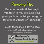 Newborn Tip of the Week #2 {Pumping}